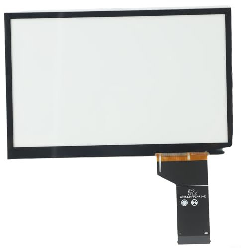 Entgoinggo Touch screen per auto, touch screen LCD, digitalizzatore MIB2 MIB STD2, radio multimediale, compatibile con auto per Skoda