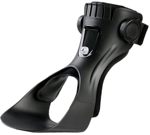Machify Black AFO Foot Drop Brace, Left Foot Drop Foot Orthosis, Air Bag Support, Buckle Design, Shoe Size 7.5-9 Us (41-43 EU), Ankle Stabilizer
