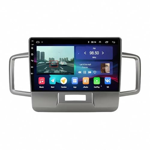Bilnavigering för Honda Freed 1 2008-2016 Dashcam Carplay Och Android Auto, Bärbar Bilstereo, Bilstereomottagare Med Backkamera Bilradio Stereo Gps Navi, 4 Kärna 1G＋32G