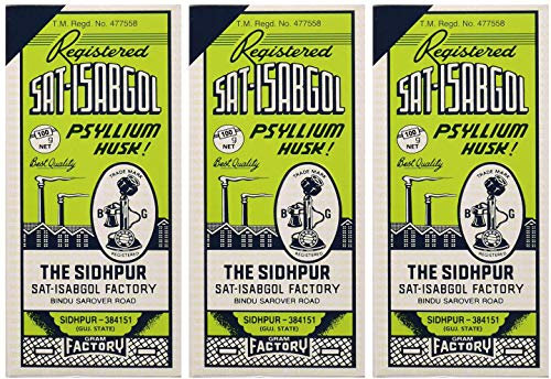 Sat-Isabgol (Psyllium Husk) 100g (Pack of 3)