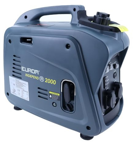 Dönges Generatore di corrente da 1800 W, Inverter di emergenza a 4 tempi, 2 x 230 V, connettore 1 x 12 V, durata 3,8 ore, molto compatta per situazioni di emergenza, campeggio, giardino