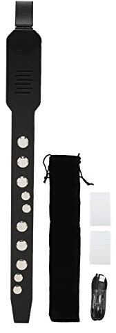 Saxophon Elektronisch, Saxophon Digitales Blasinstrument für Erwachsene Schwarz Elektrisches Blasinstrument Mit Aufbewahrungstasche Unterstützt USB-MIDI Verbindung 10 Töne