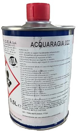 Acquaragia per smalti e vernici pulizia pennelli 022 FIDEA (500 ml)