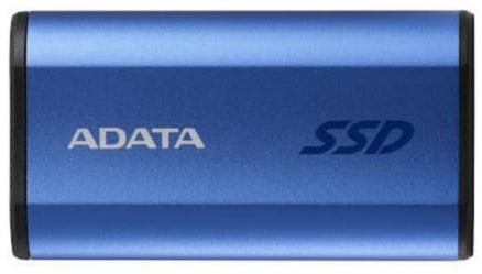 ADATA Se880 2Tb Pocket Size External Ssd Usb 3.2 Gen2 Type-C/Type-A Blue