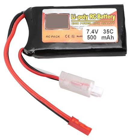2S LiPo 7,4 V 500 MAh 30 C Professioneller RC Drohnen für RC Hubschrauber, Quadrocopter, Kleine Flugzeuge, Micro Renndrohne (JST)