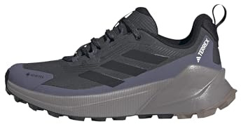 adidas Kvinnor Terrex Trailmaker 2 GORE-TEX Hiking Shoes, Carbon/Core Black/Preloved Violet, 39 1/3 EU