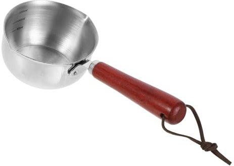 IMIKEYA Marmite À Beurre Poêle Chauffante À Huile Casseroles En Acier Inoxydable Pour La Cuisson Petites Casseroles À Sauce Pour