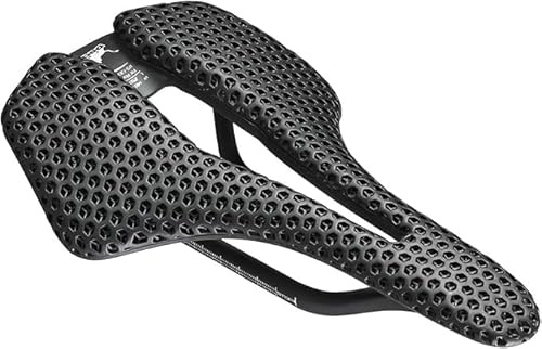 DACHOS K009 3D - Lätt, ergonomisk, vattentät och andningsbar 3D-kolsadel | TPU-bikakestruktur | kolfiberskenor | 165 g | hög prestanda
