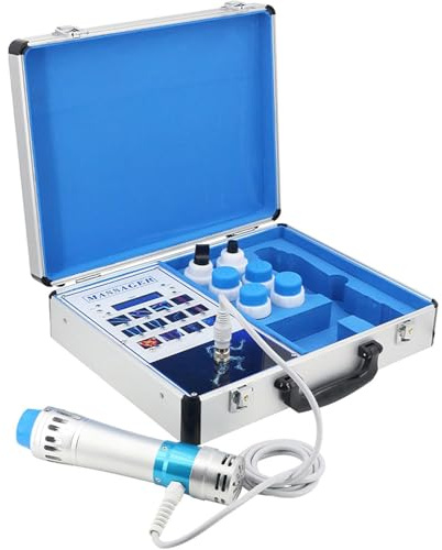 GAYAYAS Apparecchio per Terapia extracorporea a Onde d'urto per disfunzione erettile, massaggiatore Multifunzionale per Il Dolore, massaggiatore per Il Sollievo dal Dolore Muscolare