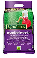 KB Concime Evergreen Mantenimento 4 kg per Crescita Equlibrata e Nutrimento Completo, Granulazione Fine per 200m²