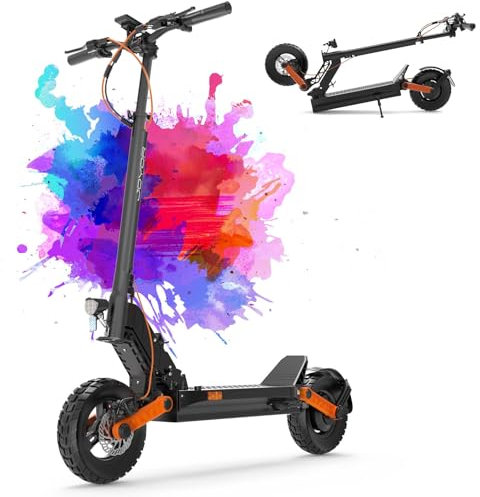 JOYOR E Scooter Roller mit Straßenzulassung S5 Pro, Reichweite 50-85km, Faltbarer E Roller 48V 26Ah, Tragfähigkeit 150KG