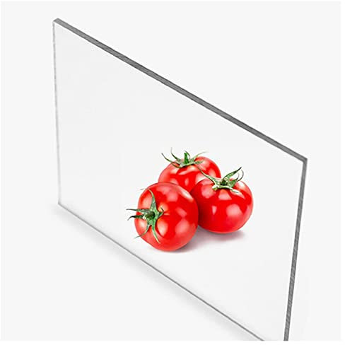 Foglio di plastica acrilica trasparente foglio di plastica in policarbonato, copertura per serre ignifughe termoisolanti trasparenti, pannello per illuminazione diurna da giardino per serre da