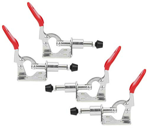 Kniehebelklemme, 45 Kg Tragkraft, Schnellspann-Handwerkzeug, für Metallplatten oder Leiterplatten, Kniehebelklemme, Push-Pull-Klemme, Winkelklemme