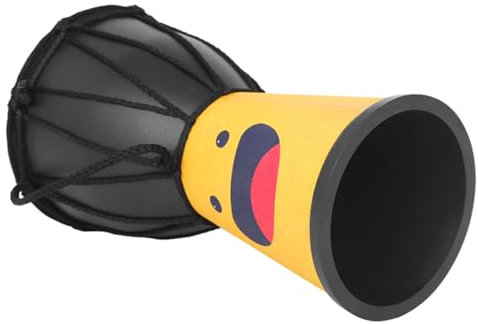 CORHAD Djembe Trommel Für Erwachsene Leichtes Handgefertigtes Percussion-instrument Handtrommel Für Musikanfänger Und Tänze Klangkörper Handlich Und Tragbar