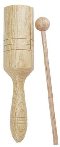 Latin Crow Sounder Lernspielzeug Einzellautsprecher | Perkussionsinstrument Latin Kindermusikspielzeug Naturholz Handperkussionsinstrument Rhythmus frühes Lernen Entwicklung