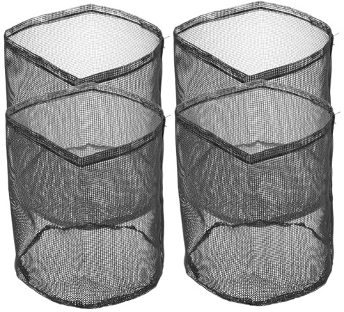 Yardwe 4pièces Pots pour Plantes Aquatiques Mesh Réutilisables pour Bassin Sacs De Plantation pour Nénuphars Et Plantes Aquatiques