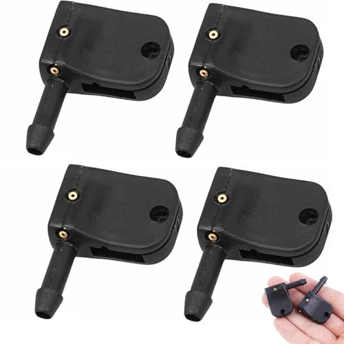 SIXHAOBU 4 ugelli per lavavetri, tergicristalli anteriori,ugello lavavetri ugello tergicristallo per Mercedes-Benz, Volkswagen e Renault