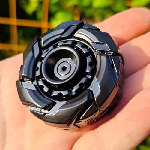 T-Conceal EDC Fidget Sliders Open Armor snurra fidget leksak stresslindring för vuxna magnetisk metall (svart)