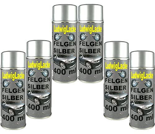 Standardspray 6 Felgensilber Spray a 400 ml