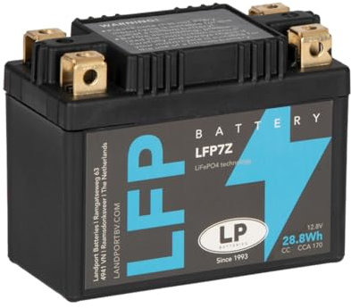 Accossato ML LFP7Z-635 Batteria al Litio per Yamaha Tricity, 125, (2014-2017)
