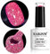 RARJSM Diamond Pink Glitter Nail Gel Polish,Glitter Gel Nail Polish,Bright Hot Pink Sparkle Nail Gel Soak off Requires Drying Under UV LED Lamp Nail Beauty Art Design Salon DIY Home 1Piece 7.5ML