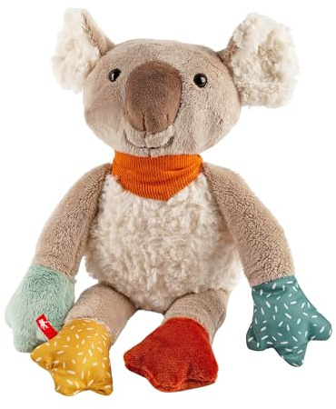 Sigikid Koala Patchwork Sweety Babyspielzeug ab Geburt Kuschelfreund
