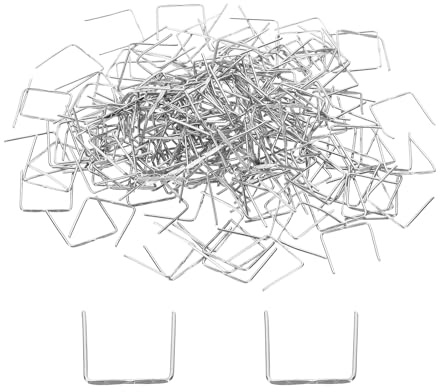 PATIKIL 14mm/0.6 Copper Chandelier Connector Pins, 460Pcs Chandelier Crystal Clips for Fastening Crystals Parts, Chandelier Replacements, Chrome