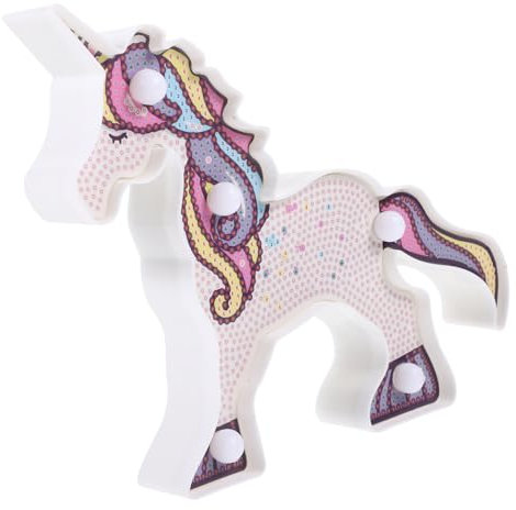 BESTOYARD Lampada Da Tavolo Unicorno Led Luce Notturna Per Ragazzo Ragazza Figurina Decorativa Per Camera Design Aestetico e Sicuro Perfetta Per Regali e Decorazioni Per Feste