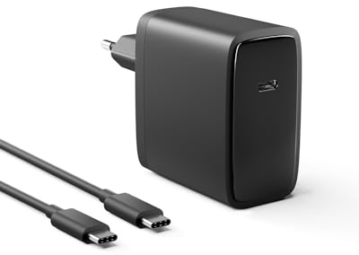 100W USB C Ladegerät Kompatibel mit MacBook Pro 16 14 Zoll MacBook Air 15 13 Zoll 2025 2024 2023 2022 2021 2020 2019 2018 M4 M3 M2 M1, 2M 5A USB-C Ladekabel (Black)