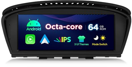 XTRONS 8.8 Inch Android Car Stereo for BMW 3/5 Series E90 E60 w CCC system | Octa-Core 2+64GB Car Radio Player, iDrive System IPS HD Screen Wireless Android CarPlay Wi-Fi GPS Bluetooth Day&Night UI Mode