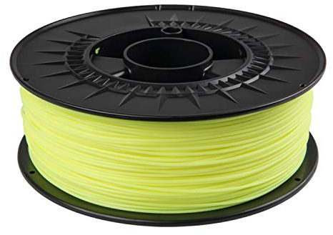 SUPER-FILAMENT PLA Filament PRO 1.75 mm 1kg für 3D Drucker ähnl. RAL Farben (Leuchtgelb) passend für die AMS von Bambu Lab