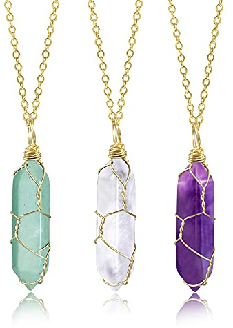 3 Stücke Kristalle Heilkristall Natürlichen Kristallen und Heilsteinen Set