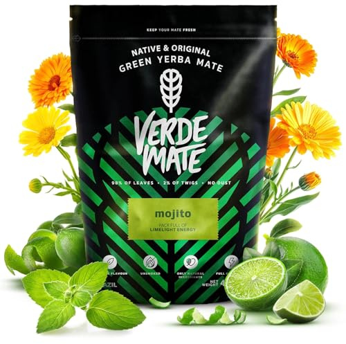 Verde Mate Green Mojito 400g - Yerba Mate Brasiliana con Menta e Lime