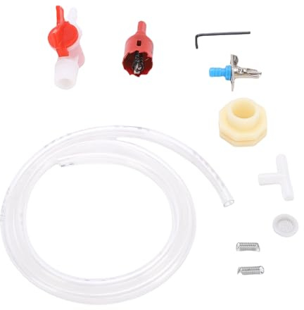 OVAQUIXI Kit di Irrigazione Automatico per Conigli Abbeveratoio per Capezzoli A Prova di Perdite Abbeveratoio per Pollame per Pollame Forniture per Alimentazione per