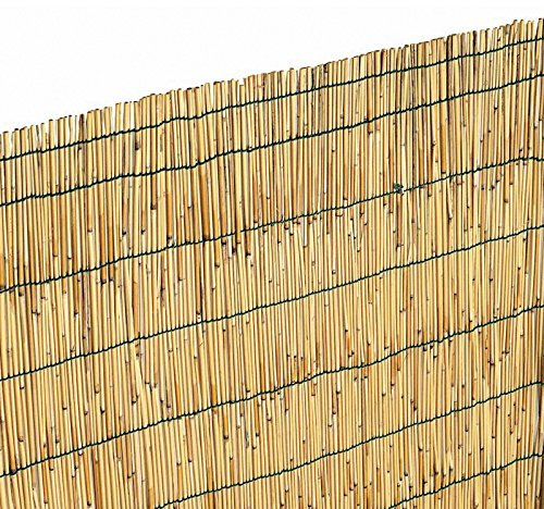 Canniccio Arella Stuoia Cannette Ombra Recinzione Esterno Rilegata 200x300cm EV