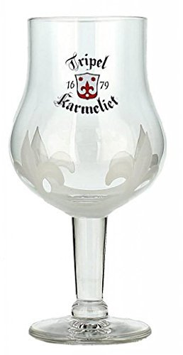 Karmeliet Tripel Beer Chalice Glass 33cl Official Tripel Beer Glass
