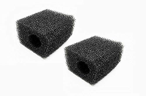 AquaOne Filterschwamm Ersatzschwamm schwarz für Innenfilter CHJ 902 2 Stück Filtermaterial