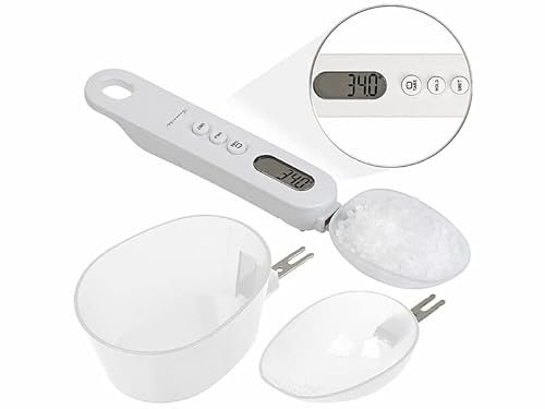 Balance cuillère numérique avec 3 cuillères [Rosenstein & Söhne]