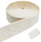 Bordüre Selbstklebend Weiß, Zierleisten Selbstklebend 10m x 8cm x 4mm, Wasserdicht Bordüre 3D, Stuckleisten Wand Leisten Selbstklebend, Tapetenbordüre Deckenleisten für Flur, Decke, Ecke, Linie