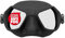 SALVIMAR Hathor Anti Fog, Maschera Adulto in Silicone con Lenti Anti Appannamento, per pesca subacquea, snorkeling e immersione, Nero