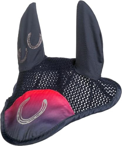 HKM Aymee Fliegenhaube, Dunkelblau, Shetty