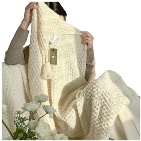 CHENZKBD Coperte in Maglia Nappel A Office Condizionamento Break Copertina Cover Coperta