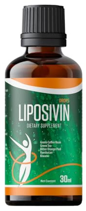 Liposivin Drops – Complemento alimenticio, extractos de frutas tropicales y vitaminas B1, B12 y C – 30 ml