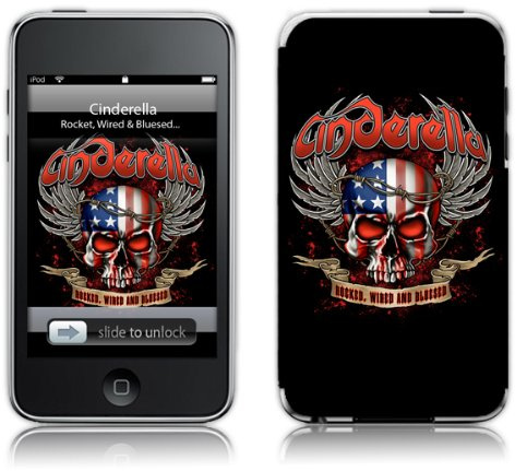 MusicSkins Askungen – amerikansk för Apple iPod touch (2nd/3:e generation)