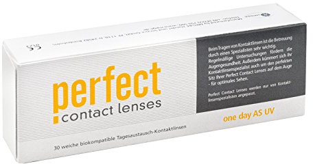 Perfect One Day AS UV Tageslinsen weich, 30 Stück / BC 8.60 mm / DIA 14.20 mm / -1.25 Dioptrien