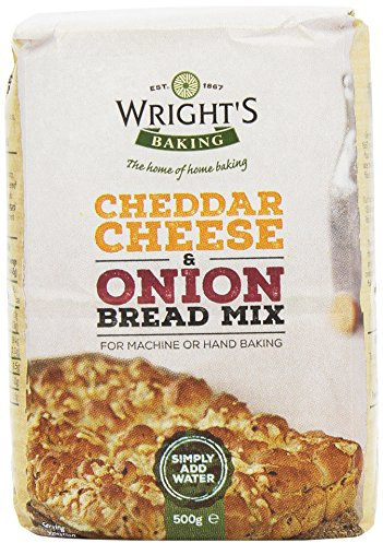 Wrights Baking Cheese and Onion Bread Mix 500 g (Pack of 10)