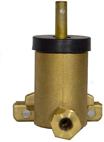 CILINDRO DI SOLLEVAMENTO IN OTTONE PER BATTERIA/SIFONE DI SCARICO WC
