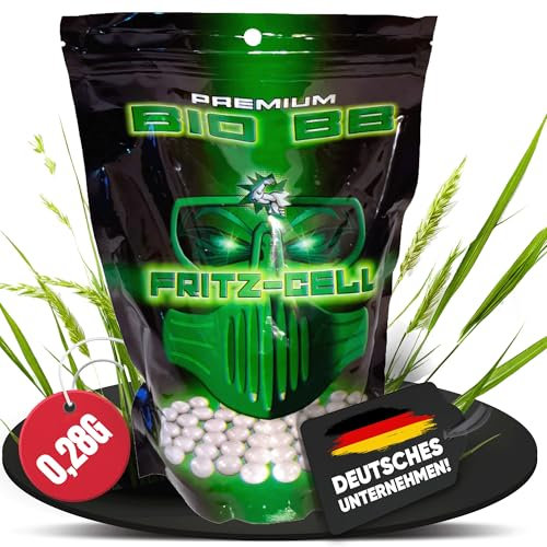 3571 Airsoft Kugeln BBS Bio 6mm 0,28g 3571 Stück Beutel Premium biologisch abbaubar