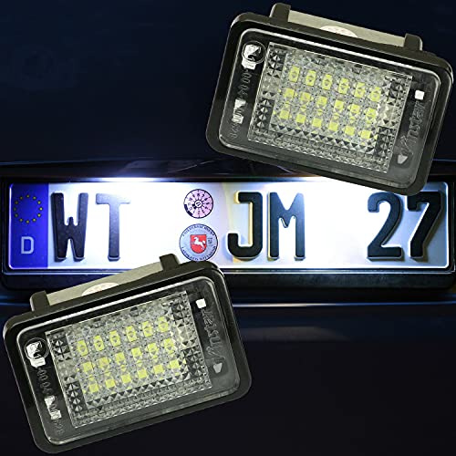 LED-registreringsskyltbelysning från Recambo lämplig för Mercedes GLK-klass | typ X204 | 2008 2012