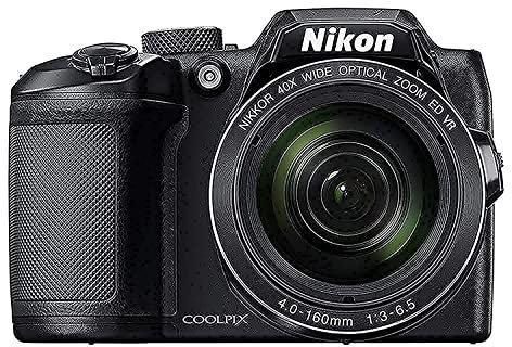 Nikon VNA951GA B500 Coolpix Digital Compact Camera - Black (Renewed)